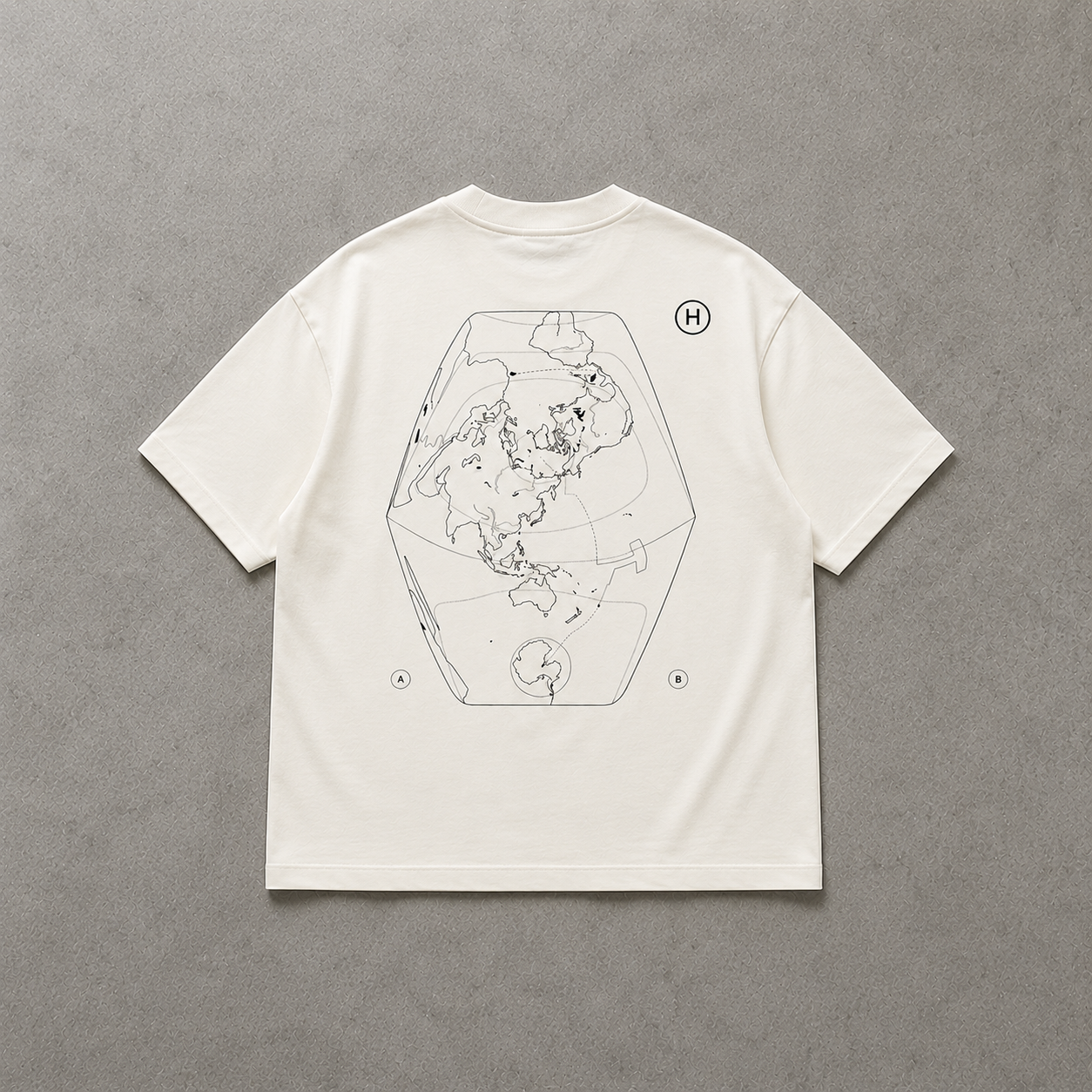 CAMISETA OVERSIZE MAPS