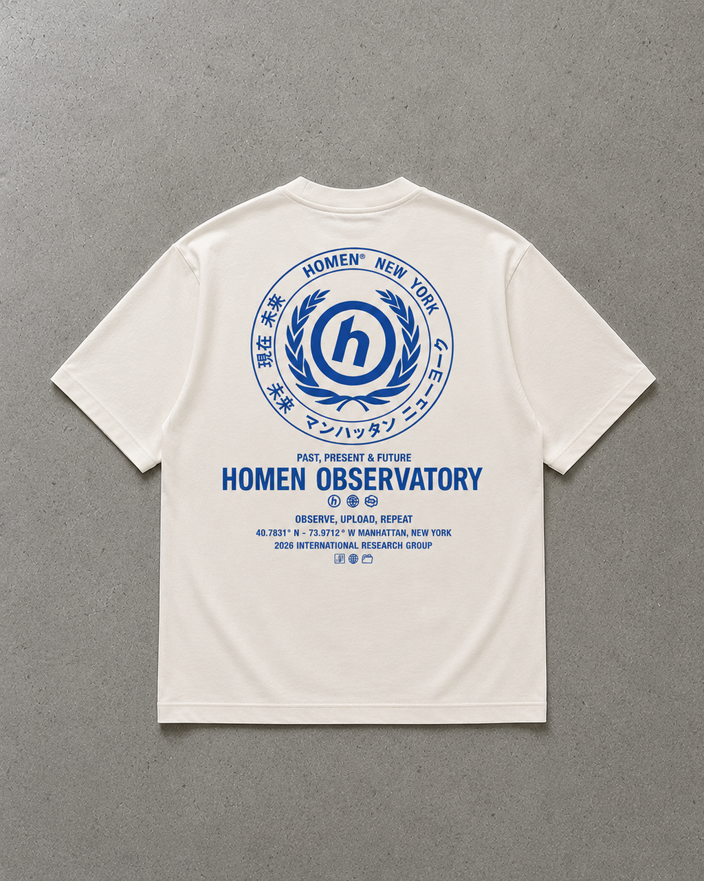 CAMISETA OVERSIZE OBSERVATORY