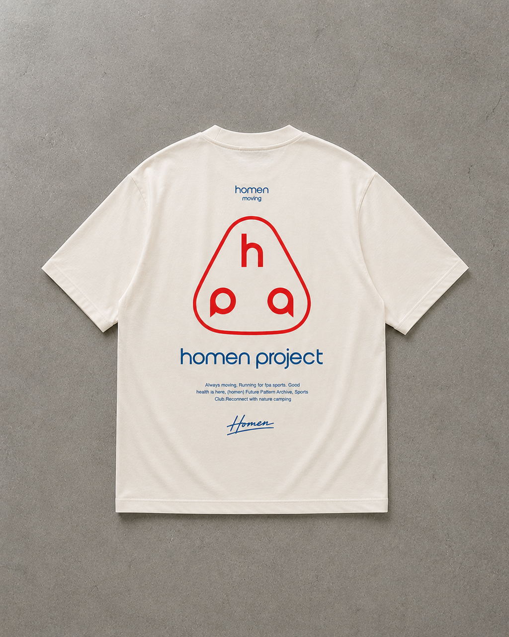 CAMISETA OVERSIZE HOMEN PROJECT