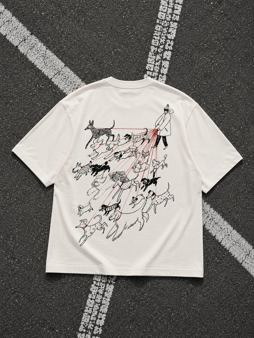 CAMISETA OVERSIZE PASEO
