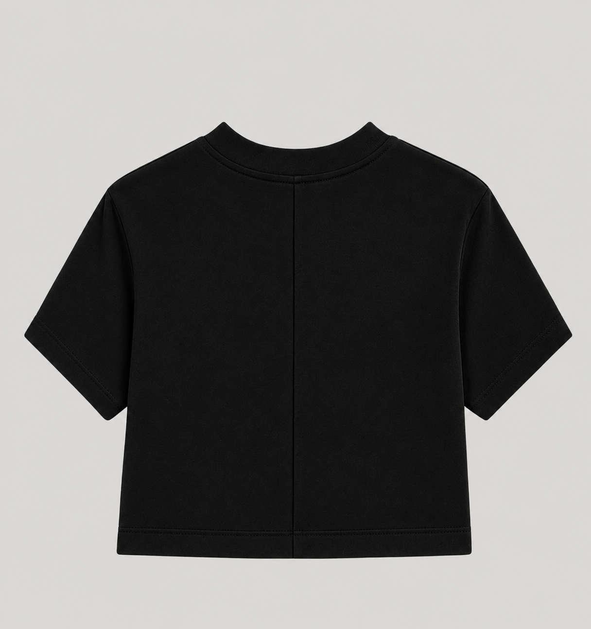 CROP TOP NEGRO