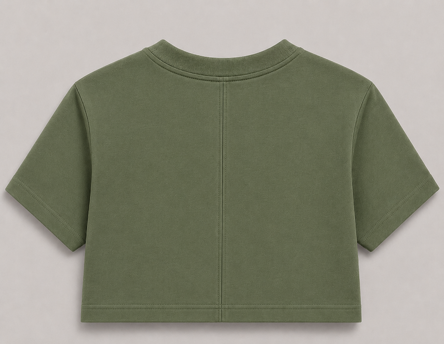 CROP TOP VERDE PINO