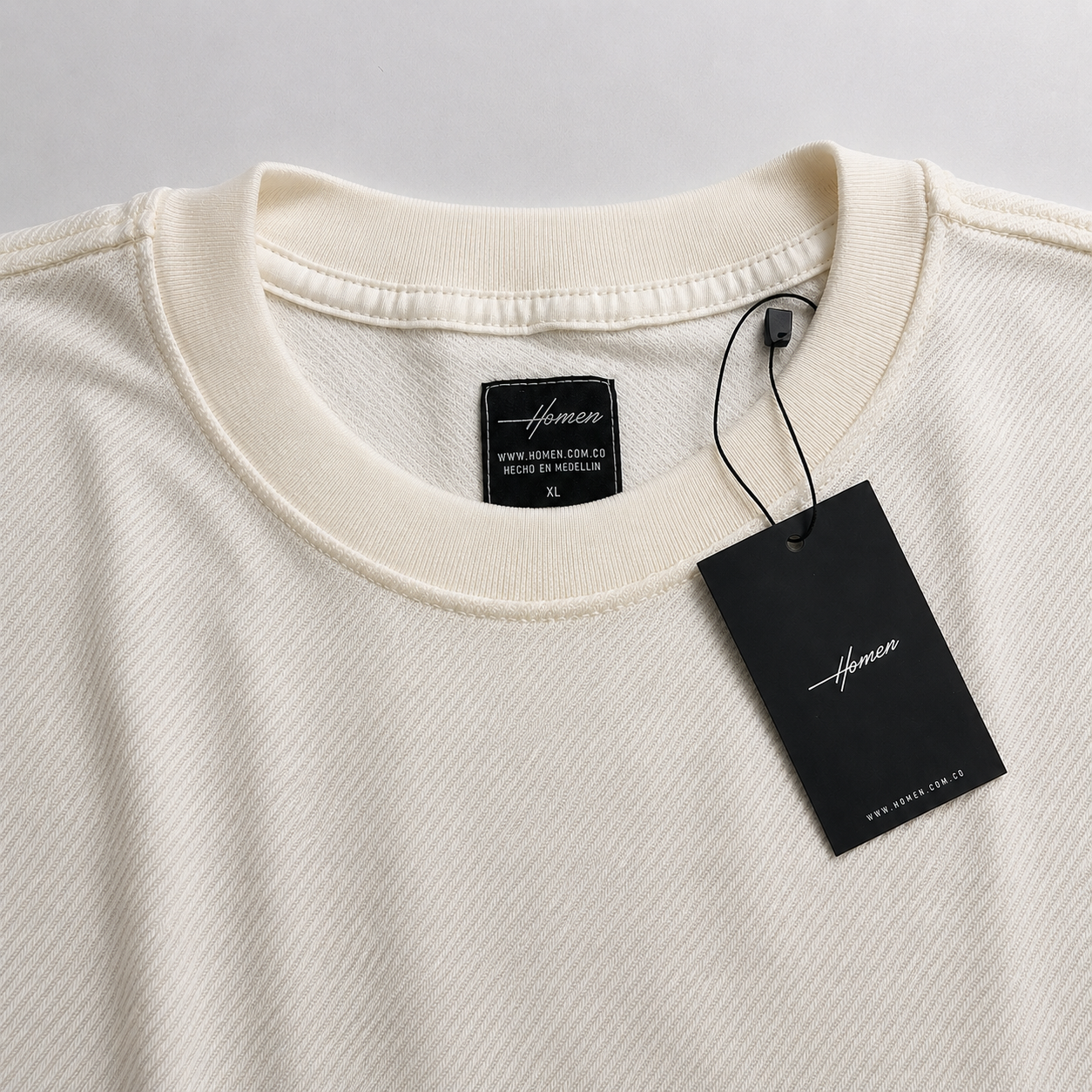 CAMISETA OVERSIZE FIORENZO BLANCO