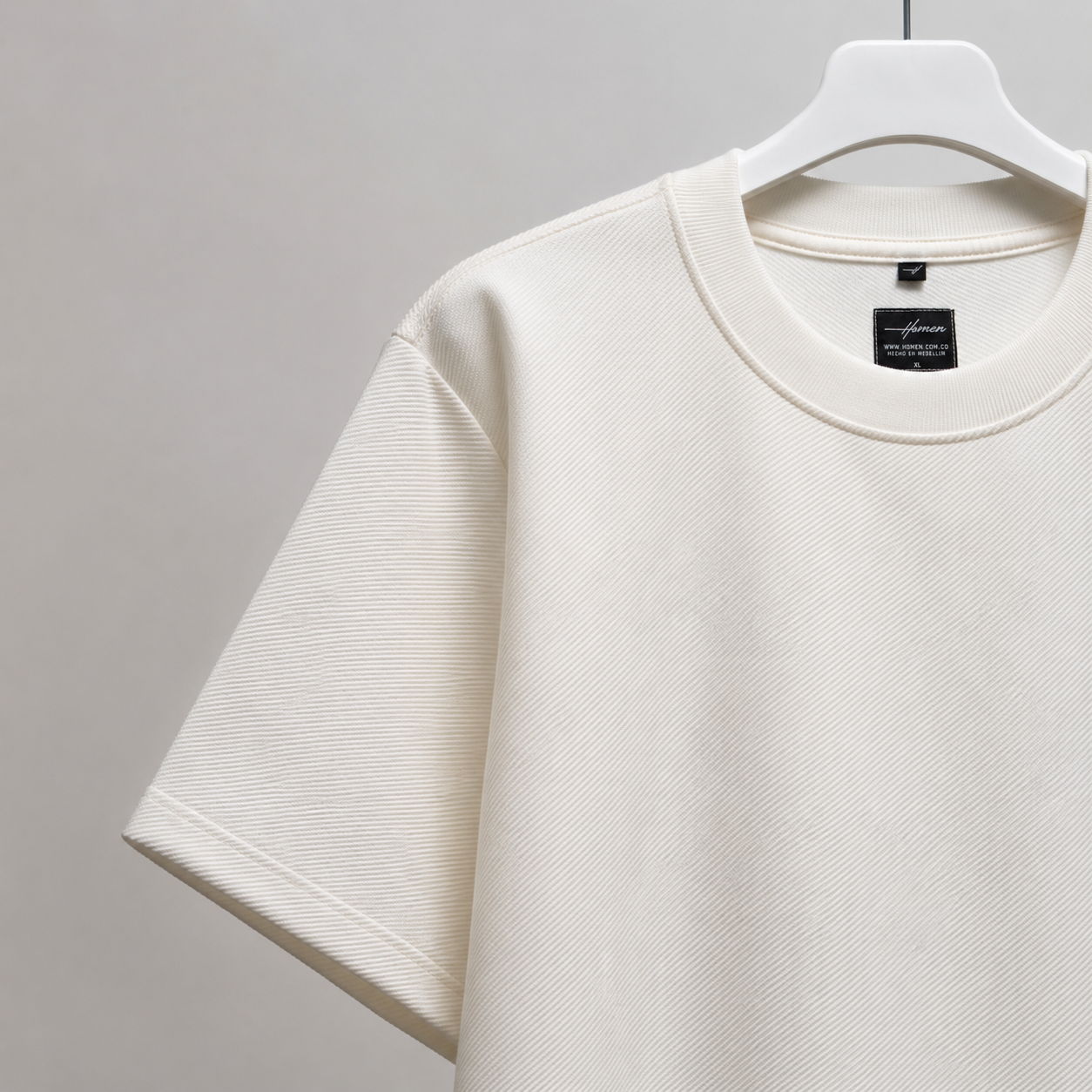 CAMISETA OVERSIZE FIORENZO BLANCO