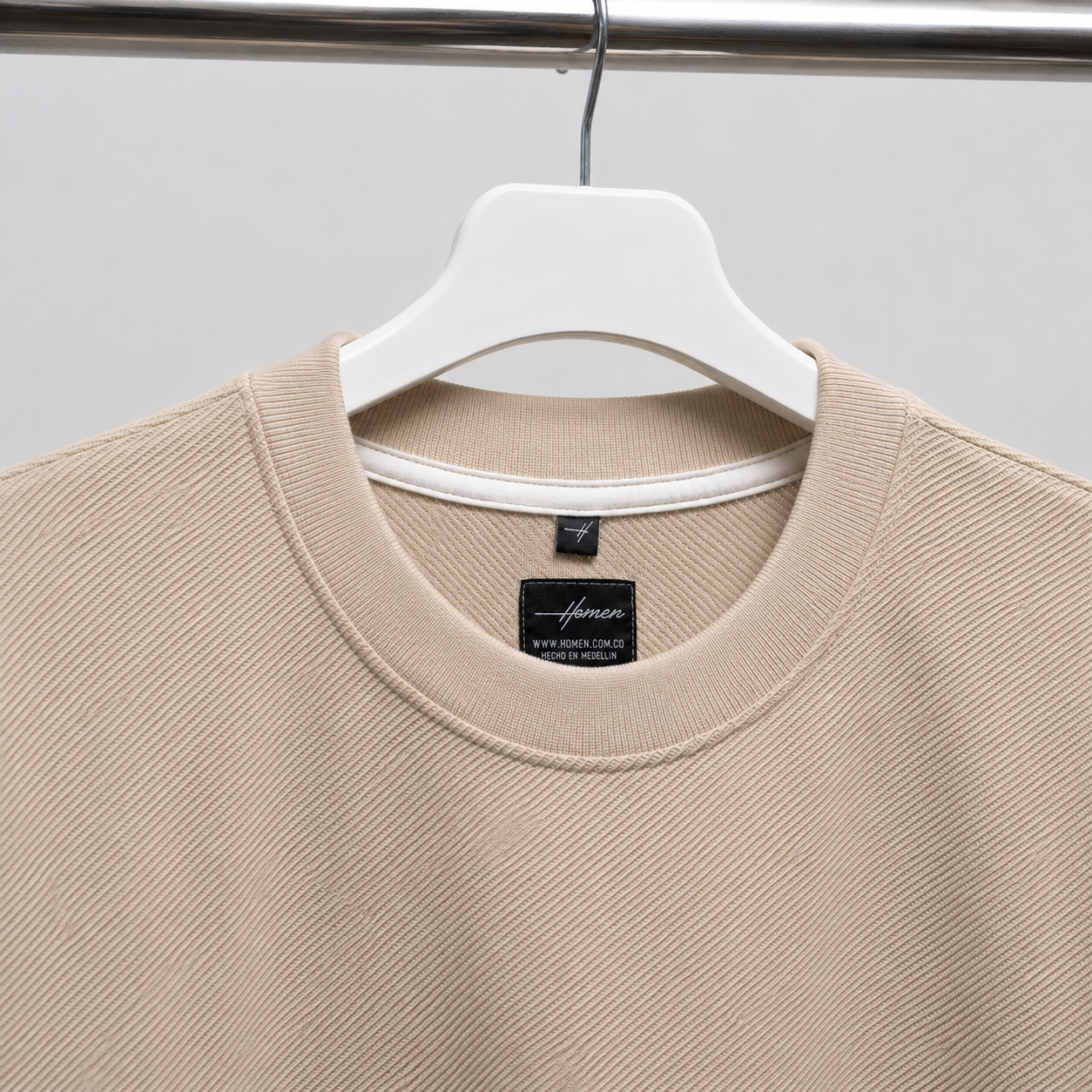 CAMISETA OVERSIZE FIORENZO BEIGE