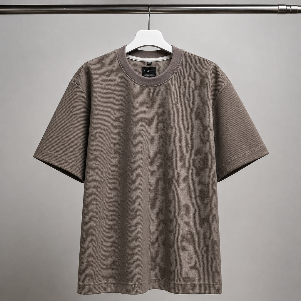 CAMISETA OVERSIZE FIORENZO PIEDRA