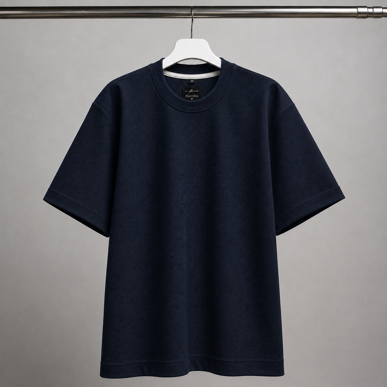 CAMISETA OVERSIZE FIORENZO AZUL OSCURO
