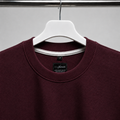 CAMISETA OVERSIZE COLOR VINOTINTO FIORENZO