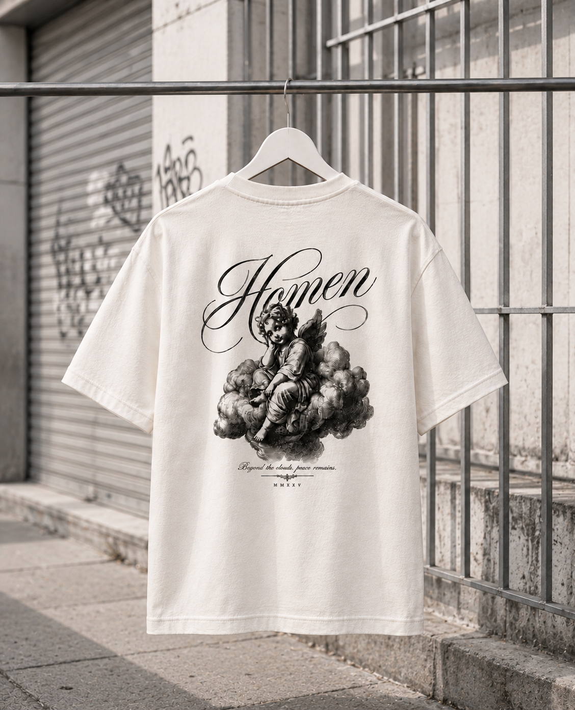 CAMISETA OVERSIZE ANGEL FLOATING
