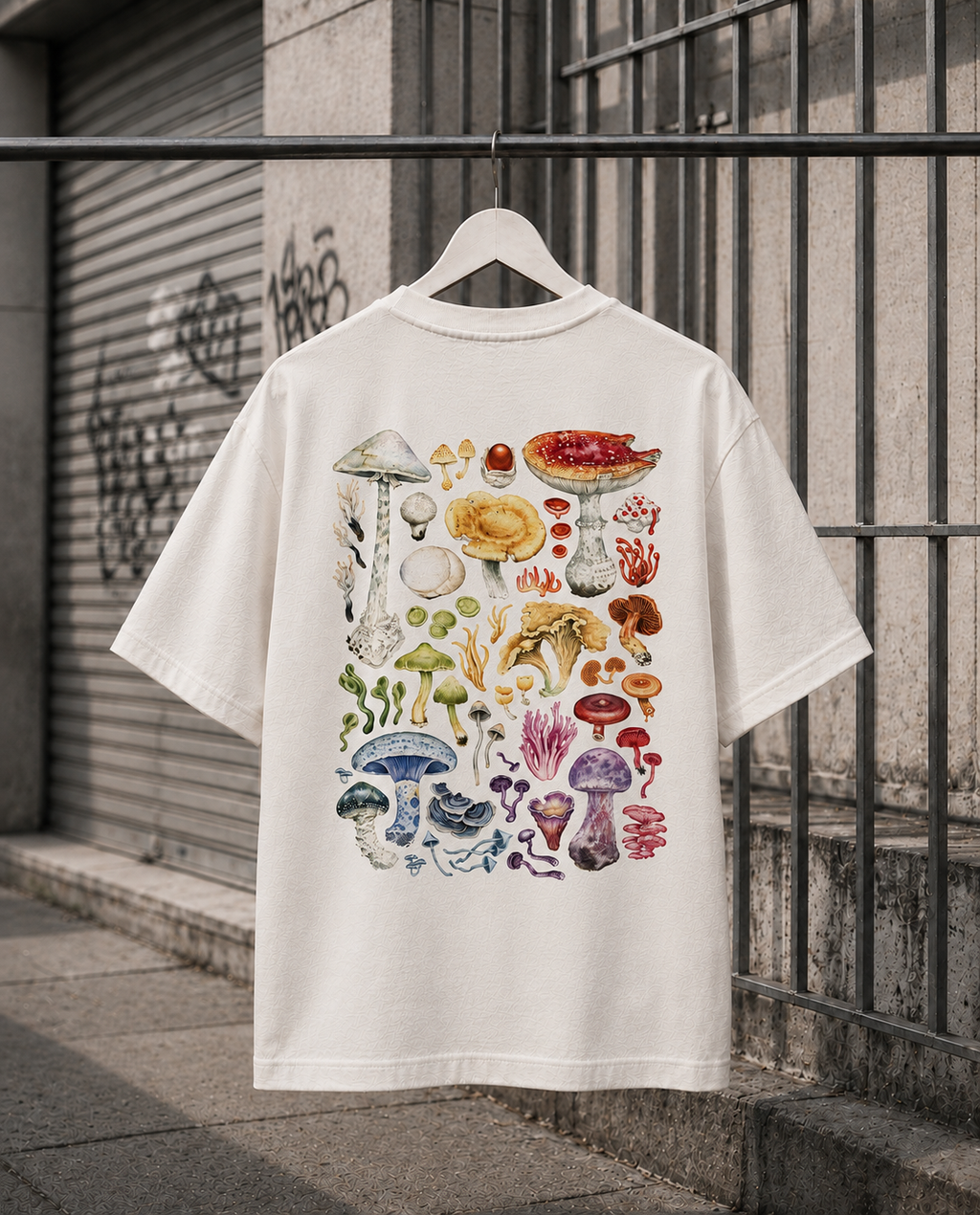 CAMISETA OVERSIZE FUNGUS