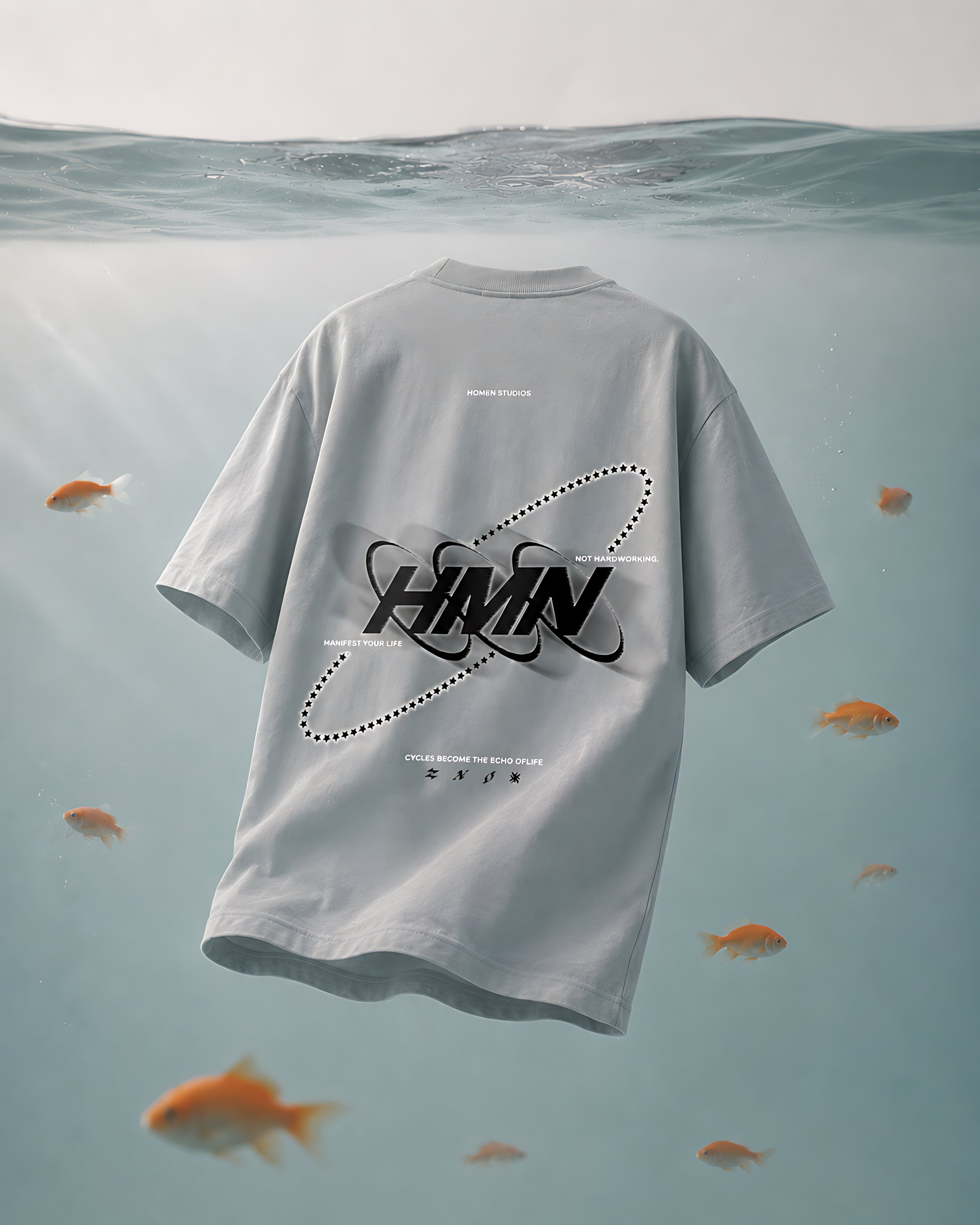 CAMISETA OVERSIZE HMN GRIS
