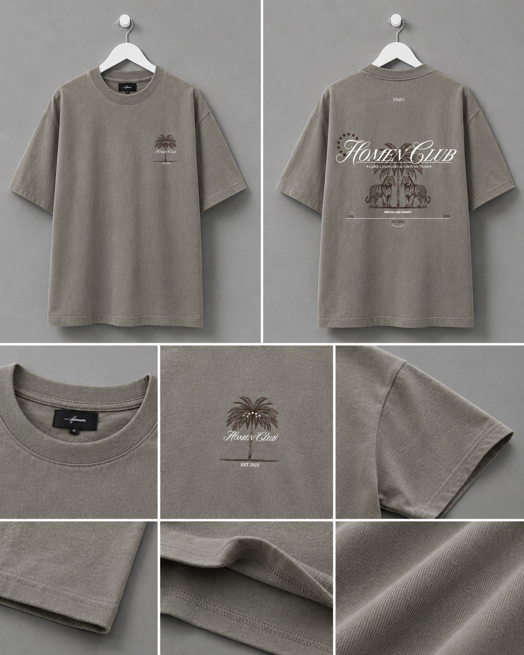 CAMISETA OVERSIZE HOMEN CLUB
