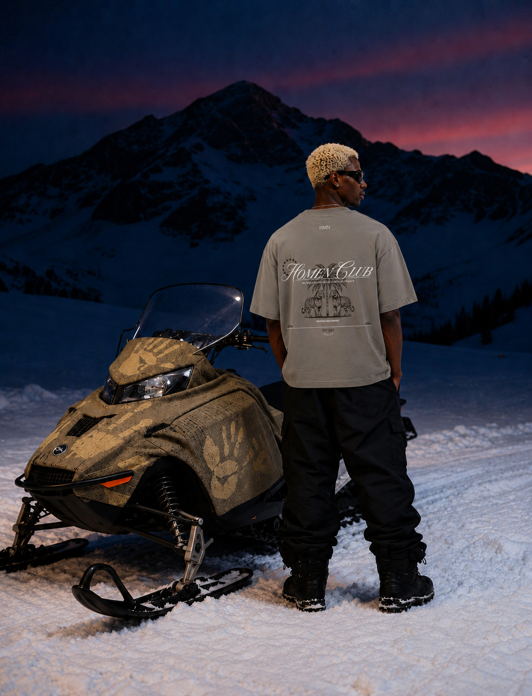 CAMISETA OVERSIZE HOMEN CLUB