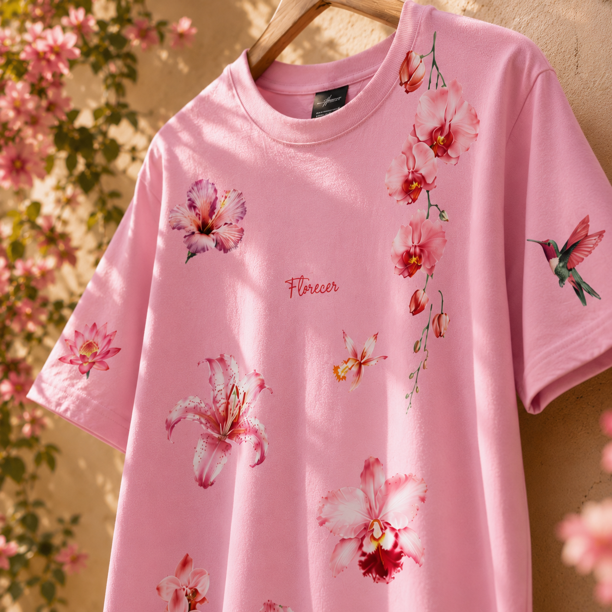 CAMISETA MUJER FLORECER