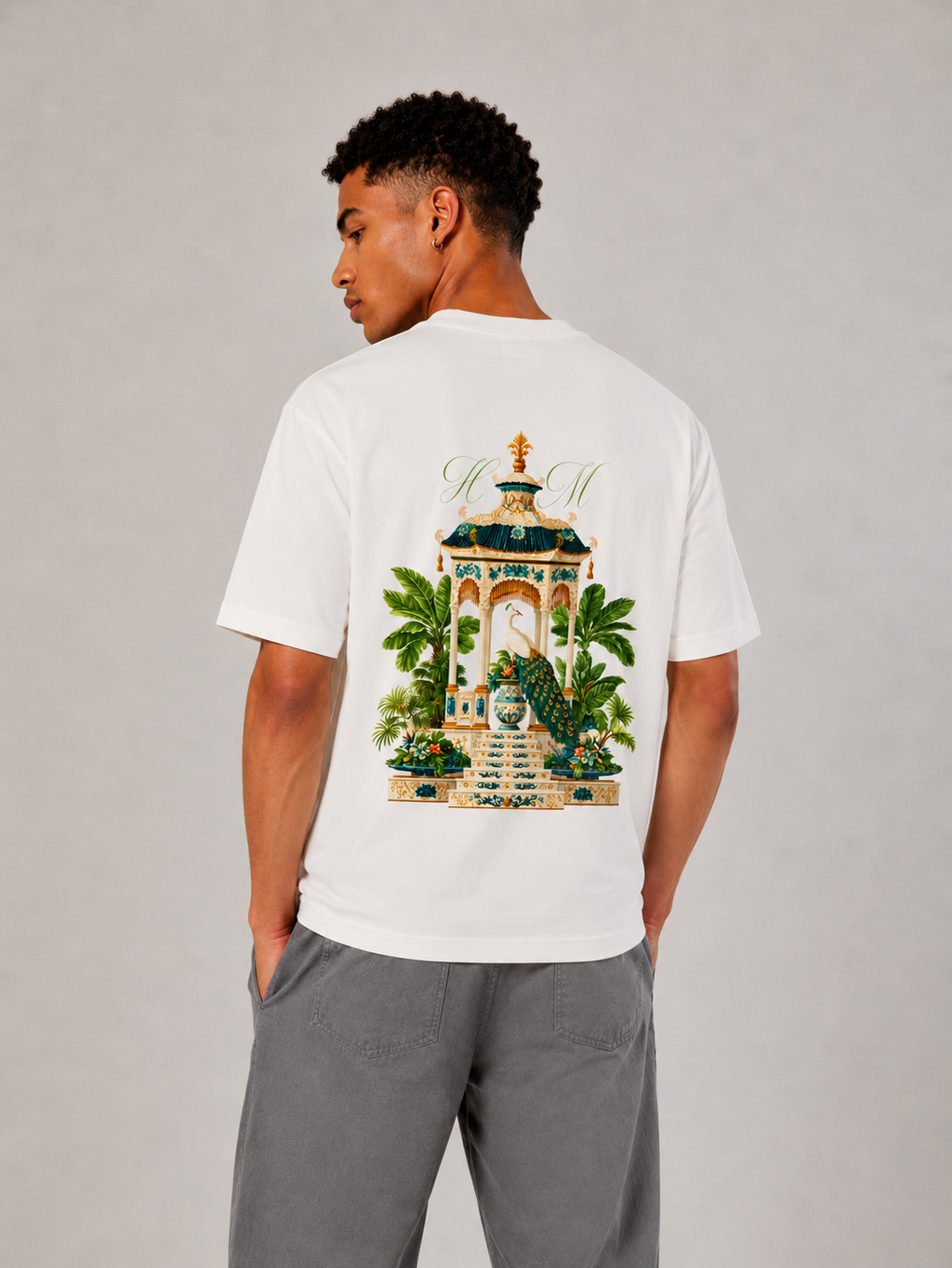 CAMISETA REGULAR FIT PEACOCK