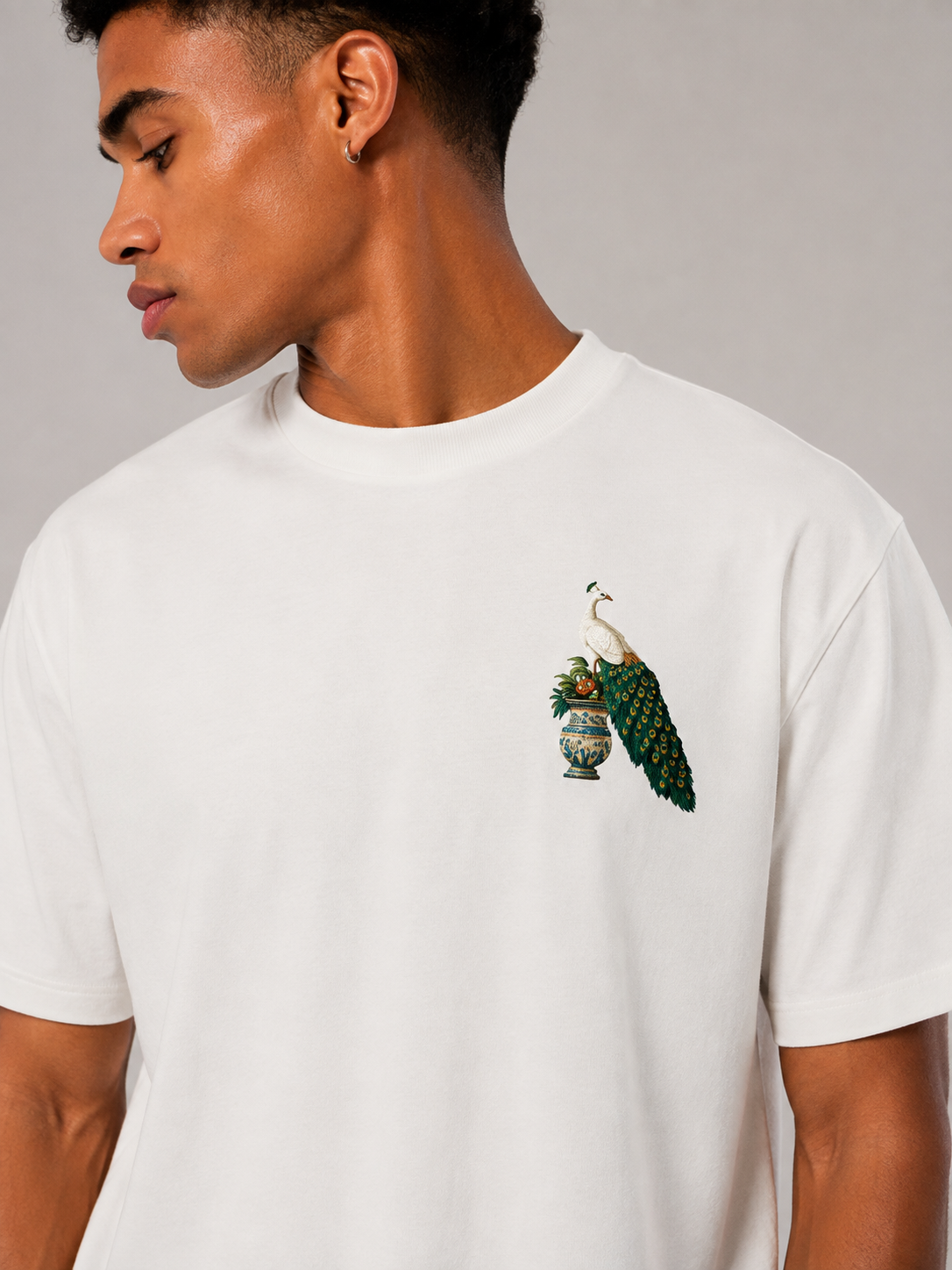 CAMISETA REGULAR FIT PEACOCK