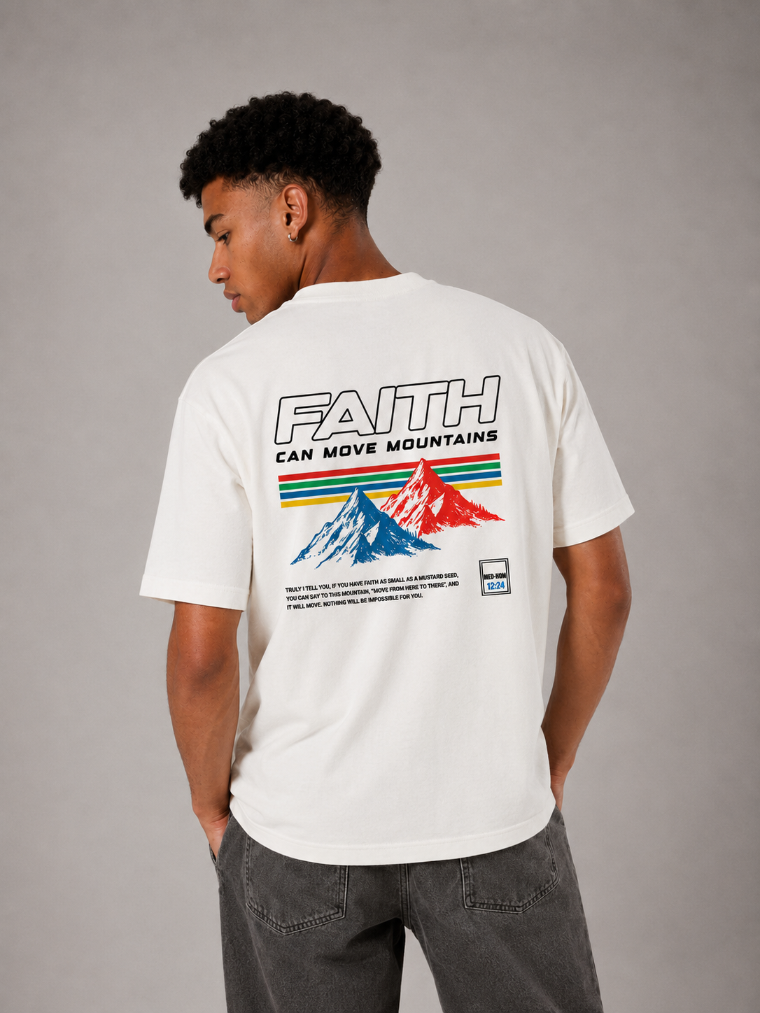 CAMISETA REGULAR FIT FAITH