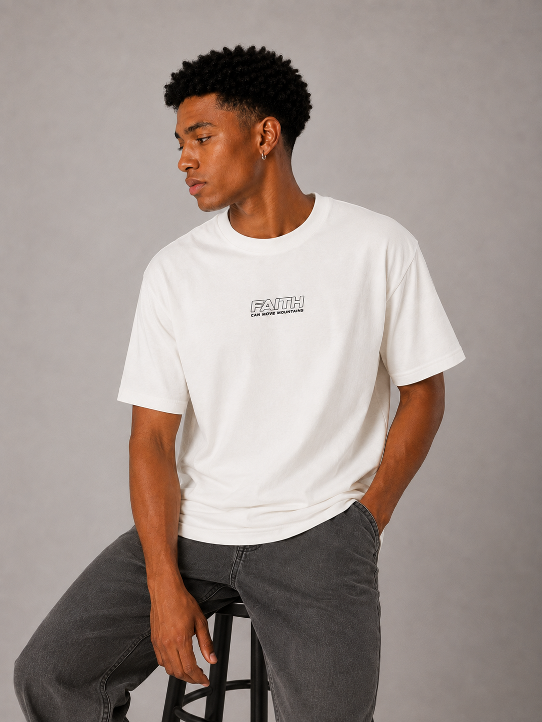 CAMISETA REGULAR FIT FAITH