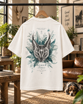 CAMISETA OVERSIZE FELINO BOTANIC