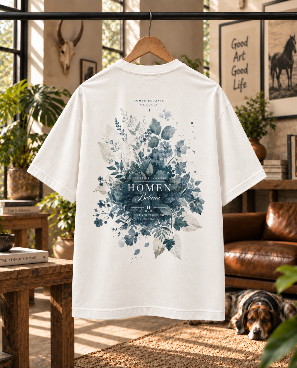 CAMISETA OVERSIZE BOTANIC TEE