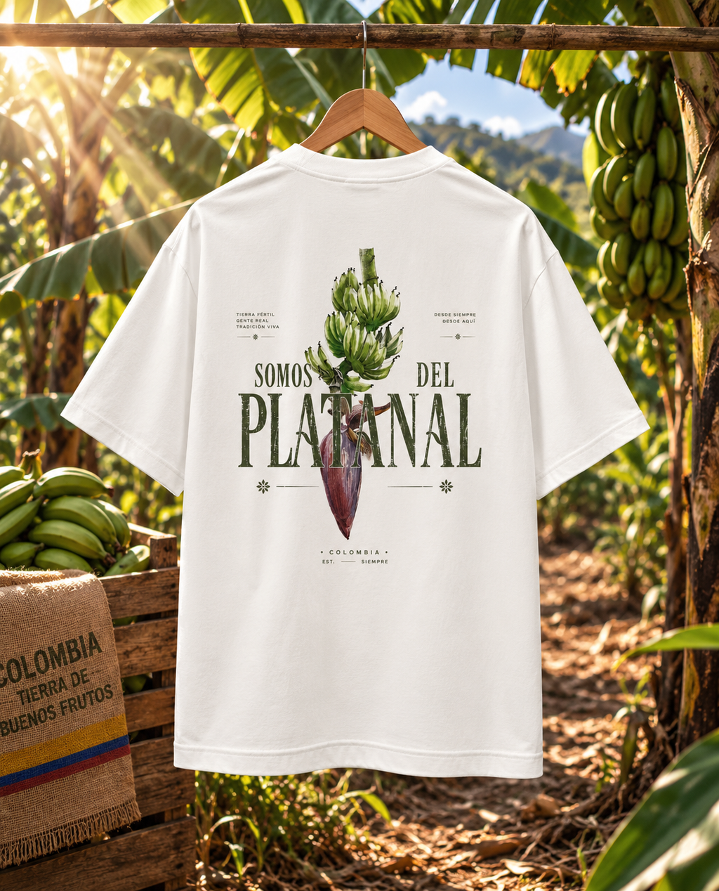 CAMISETA OVERSIZE PLATANAL