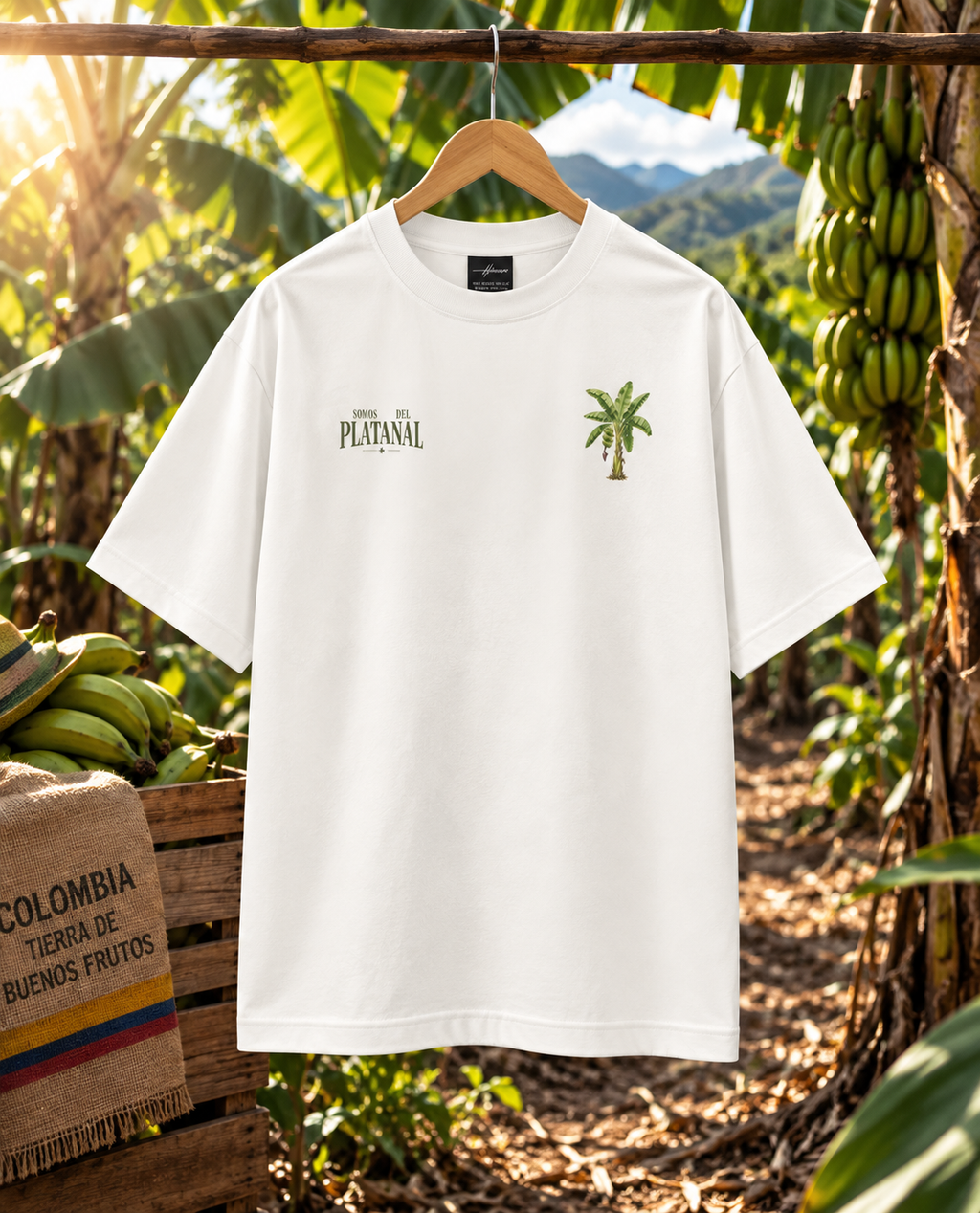 CAMISETA OVERSIZE PLATANAL