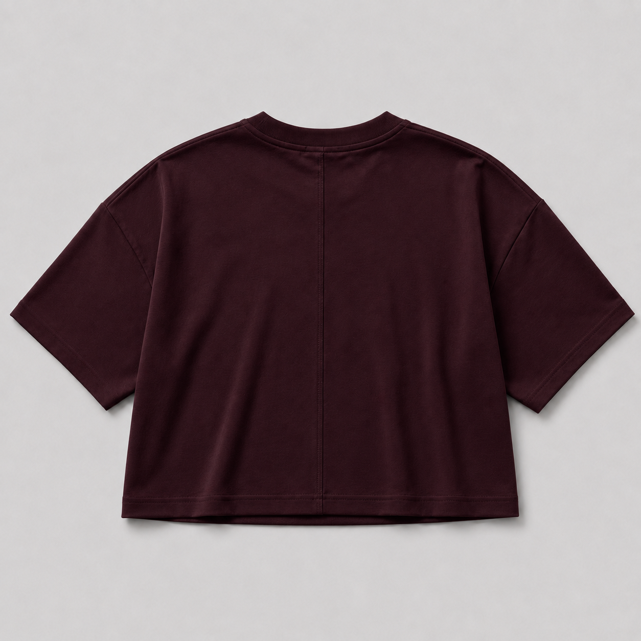 CROP TOP BERENJENA
