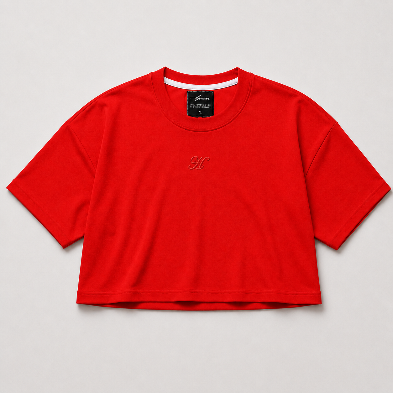 CROP TOP ROJO