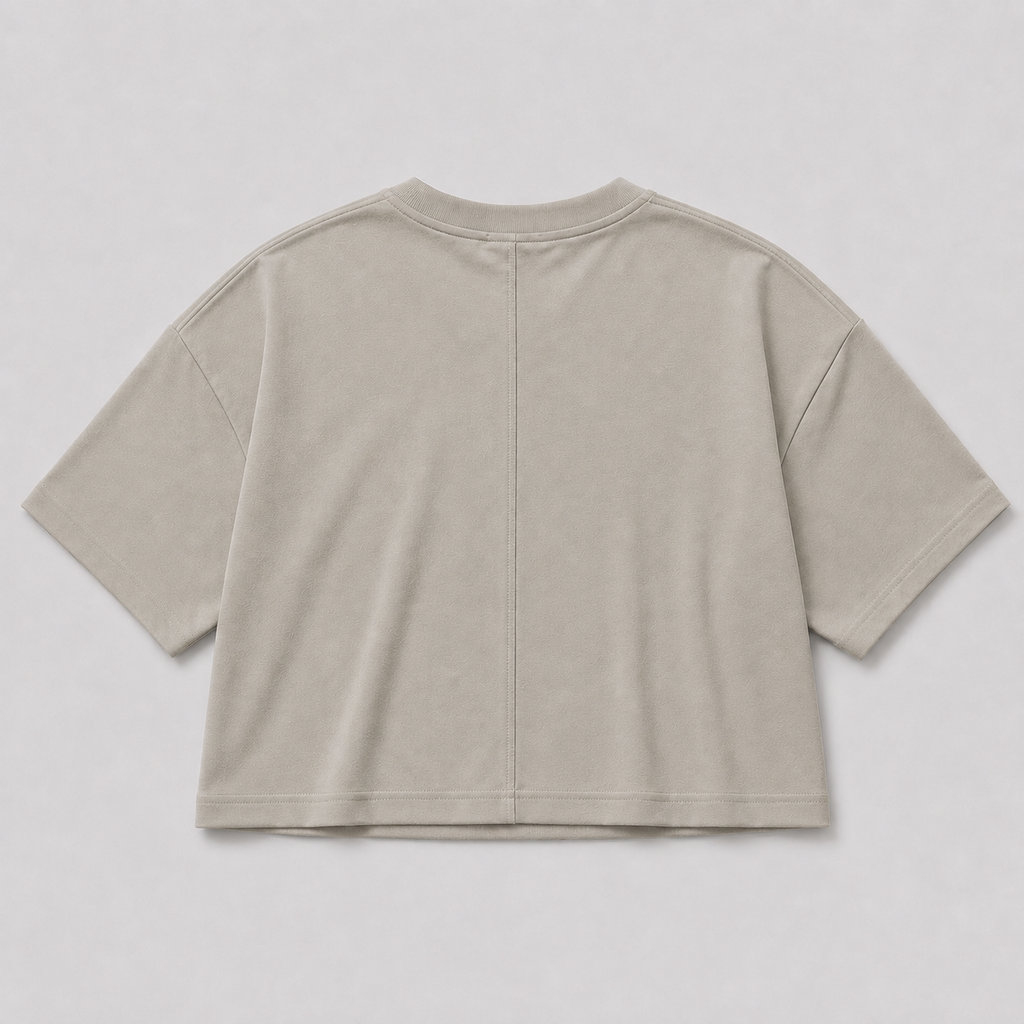 CROP TOP BEIGE