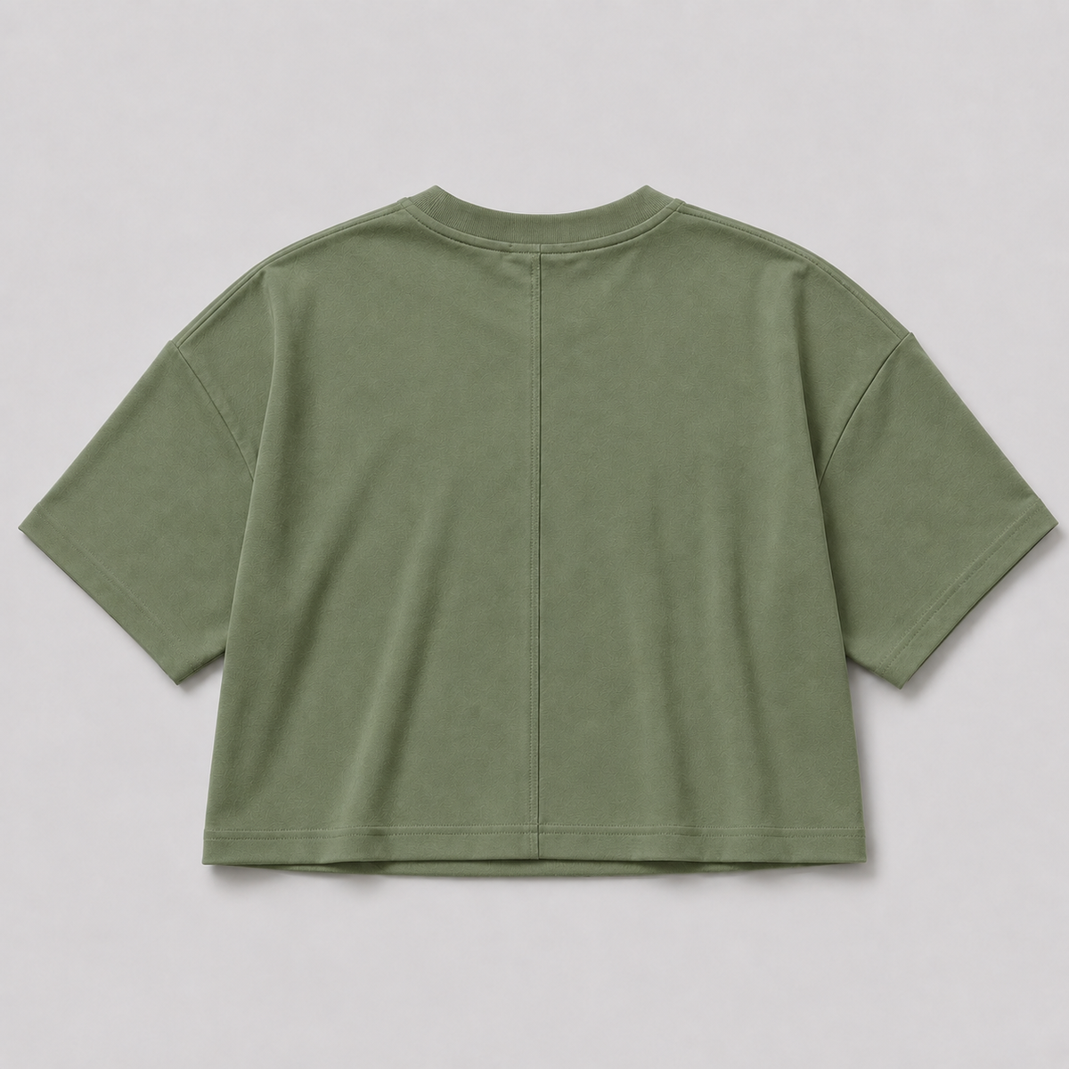 CROP TOP VERDE MILITAR