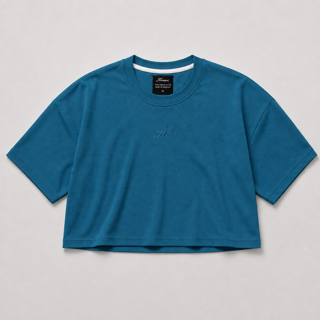 CROP TOP AZUL NAVY
