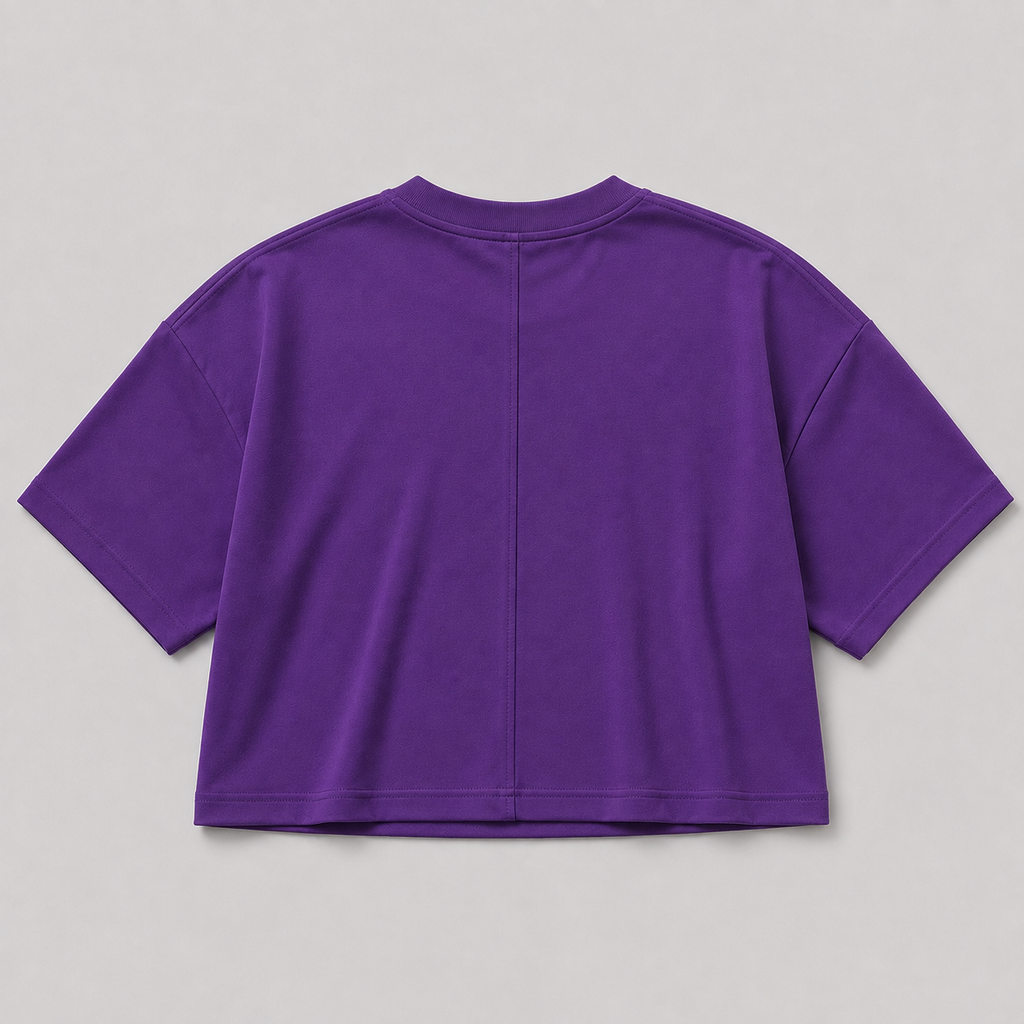 CROP TOP MORADO