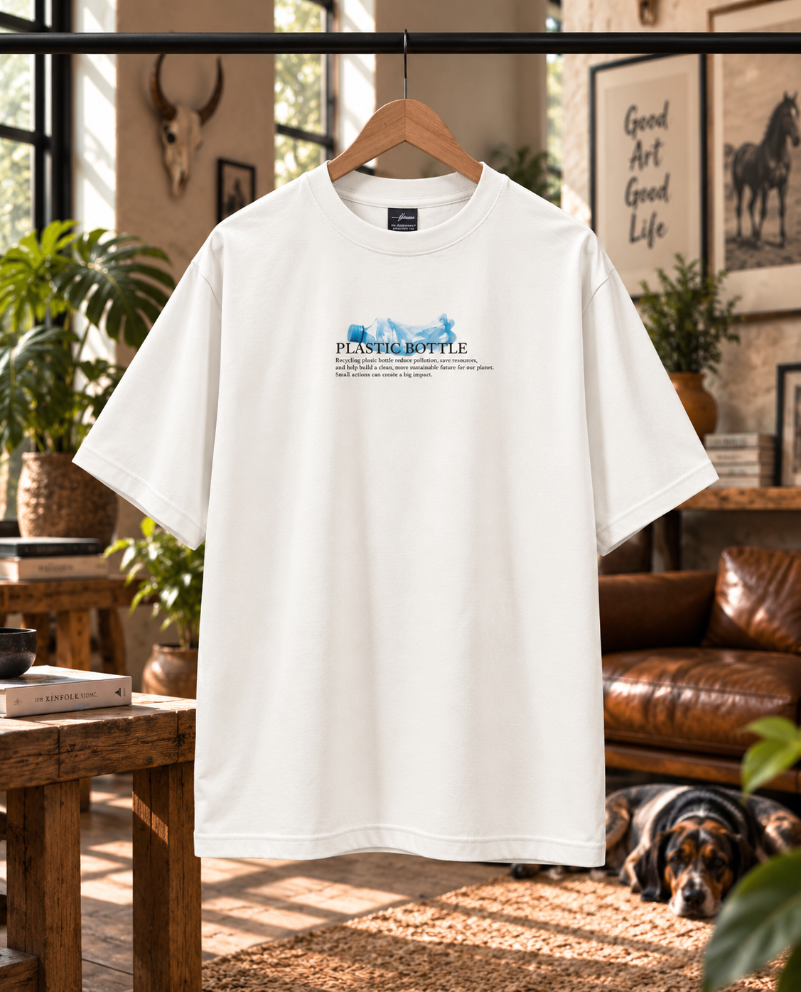CAMISETA OVERSIZE PLASTIC