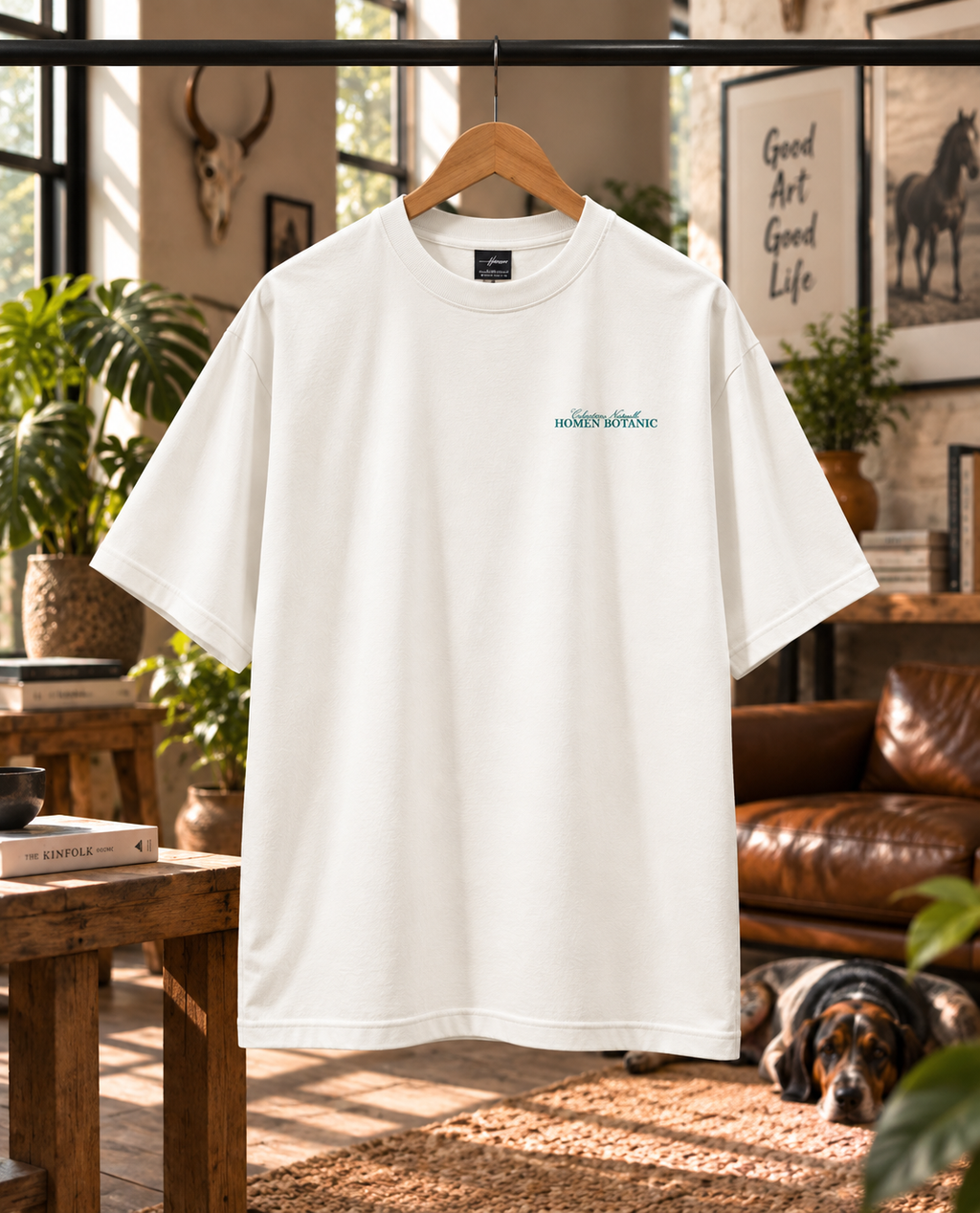 CAMISETA OVERSIZE CORAL