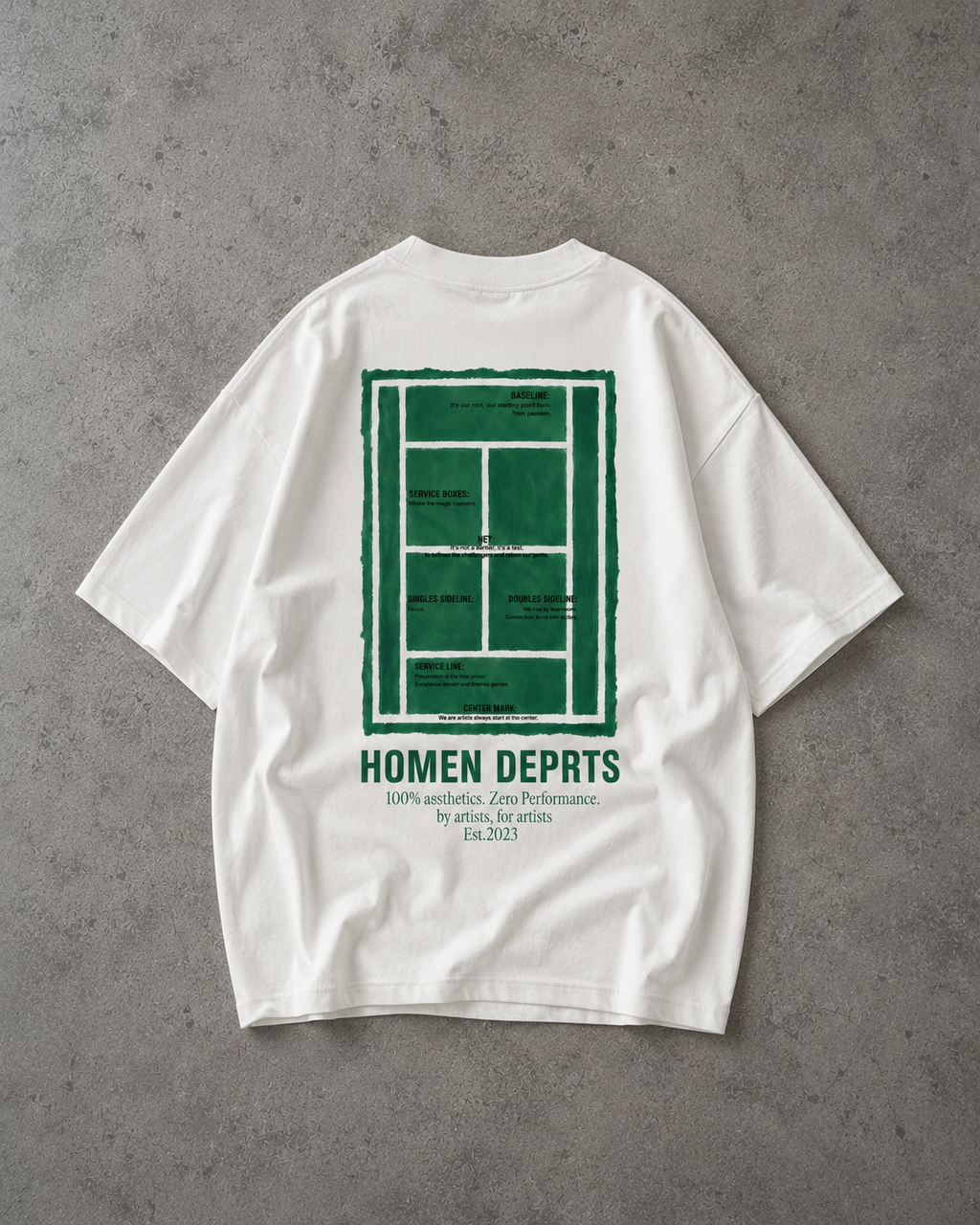 CAMISETA OVERSIZE HOMEN DPRTS