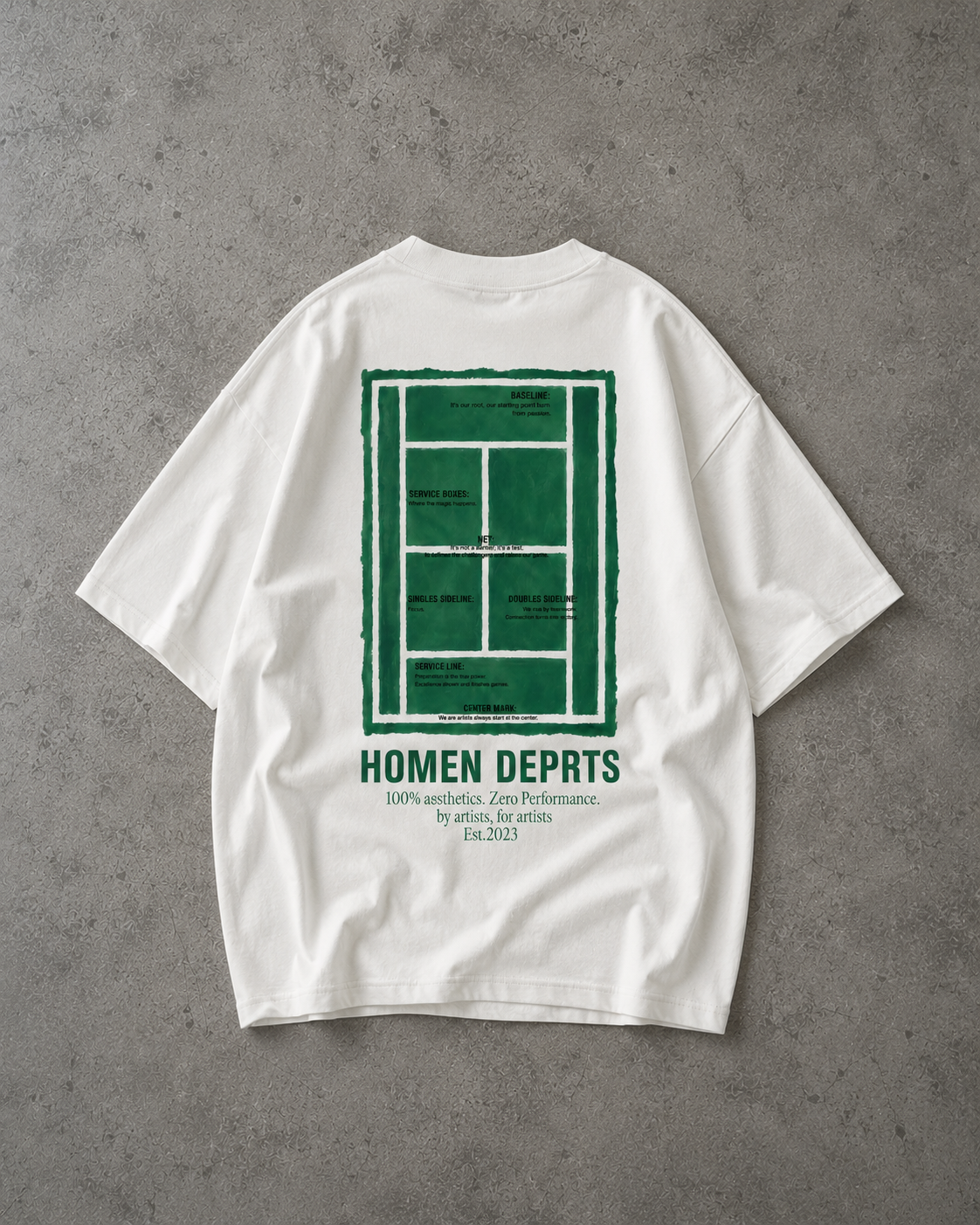 CAMISETA OVERSIZE HOMEN DPRTS