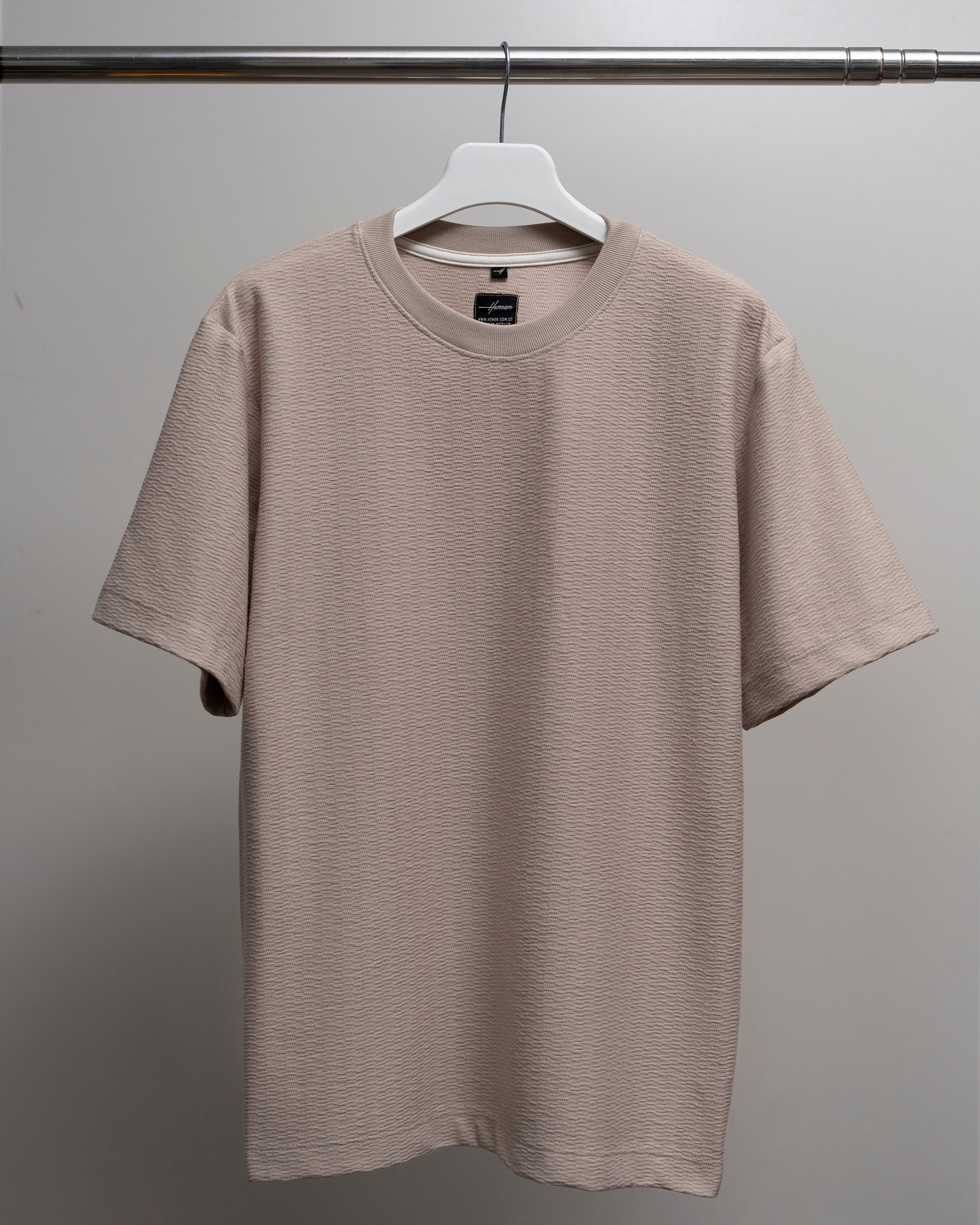 CAMISETA OVERSIZE COLOR BEIGE DASHIELY