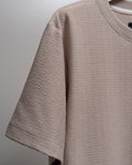 CAMISETA OVERSIZE COLOR BEIGE DASHIELY