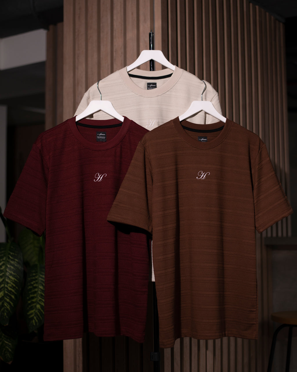 CAMISETA OVERSIZE TEXTURA NATIVA CHOCOLATE