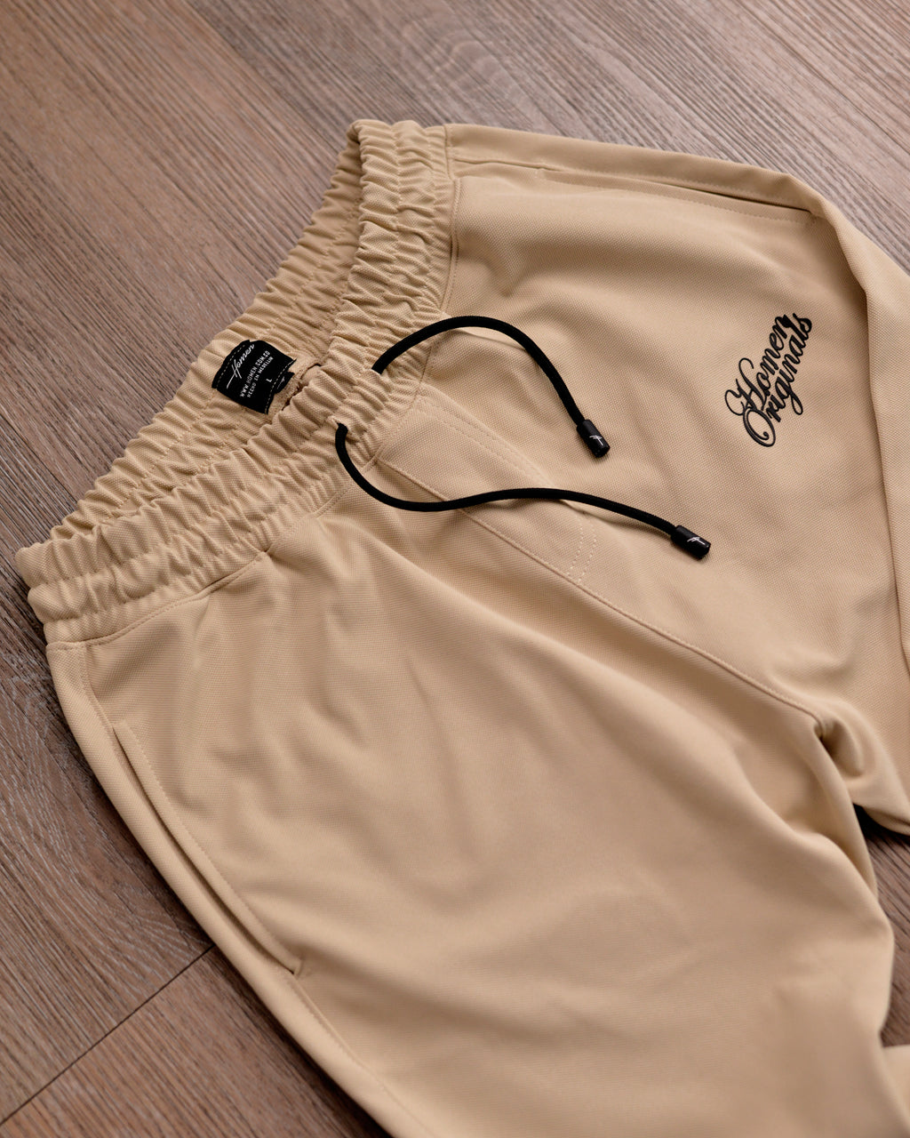 SUDADERA RECTA TEXTURA BEIGE