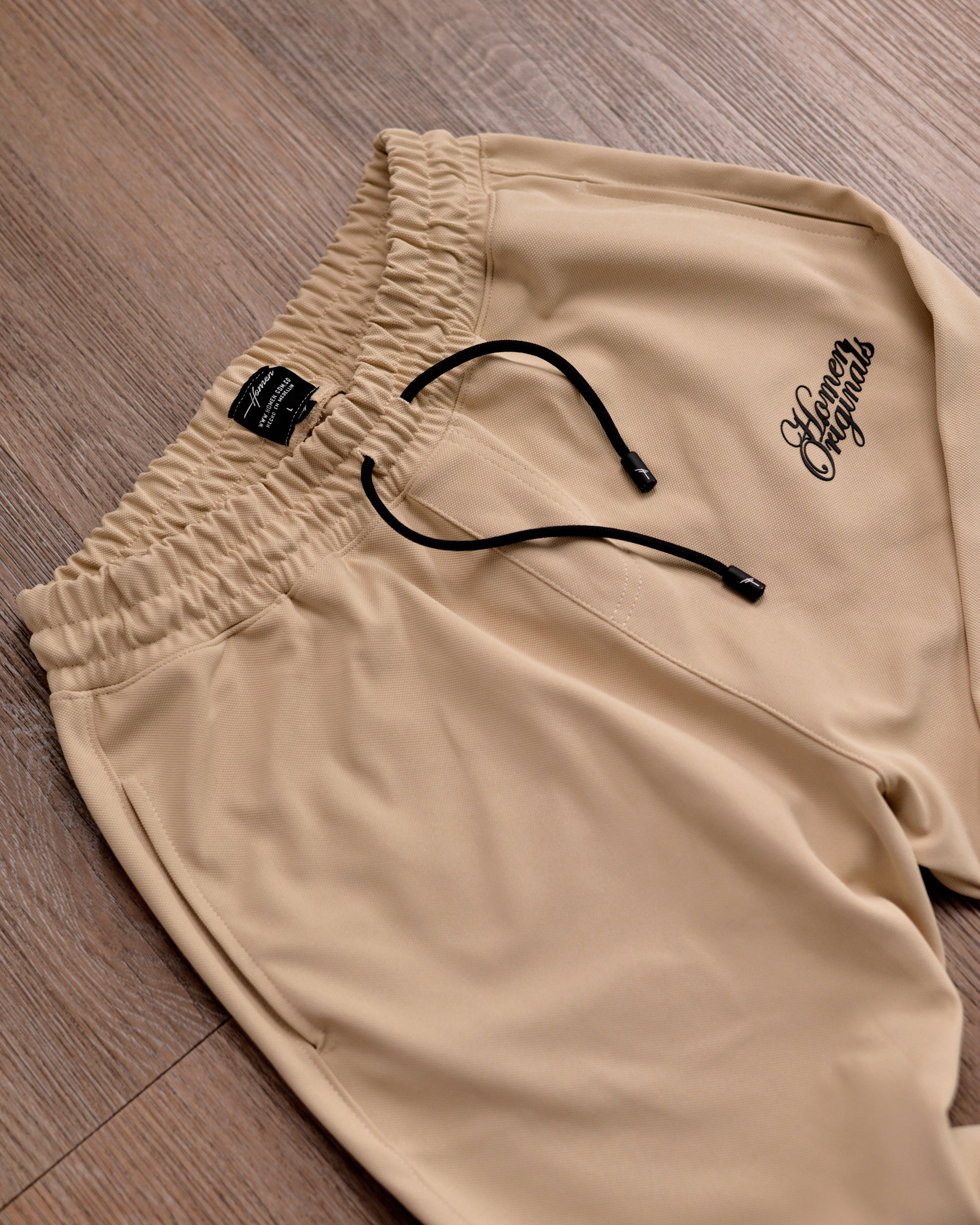 SUDADERA RECTA TEXTURA BEIGE