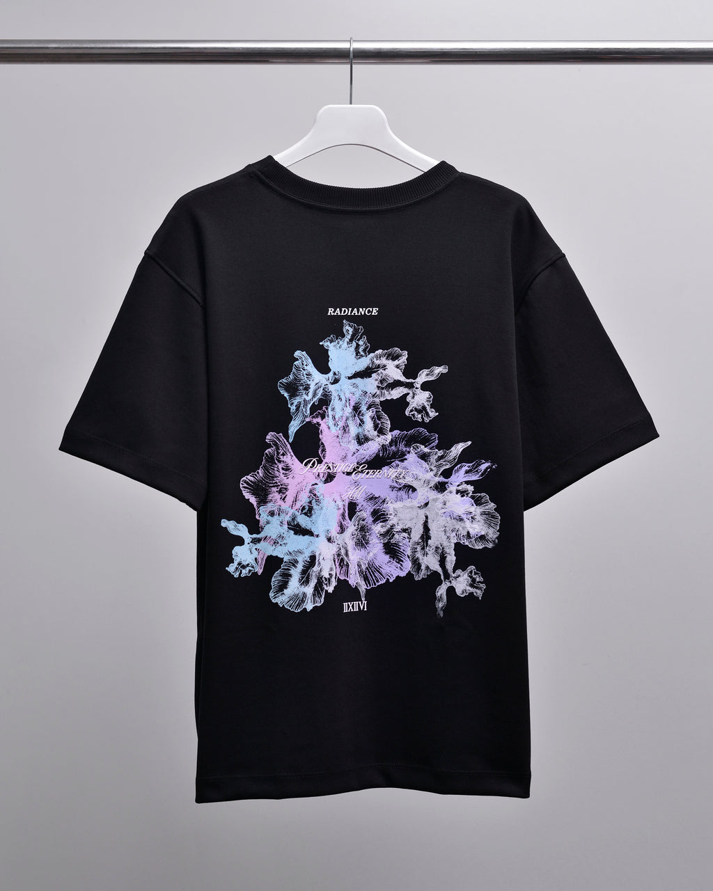 CAMISETA OVERSIZE RADIANCE NEGRO