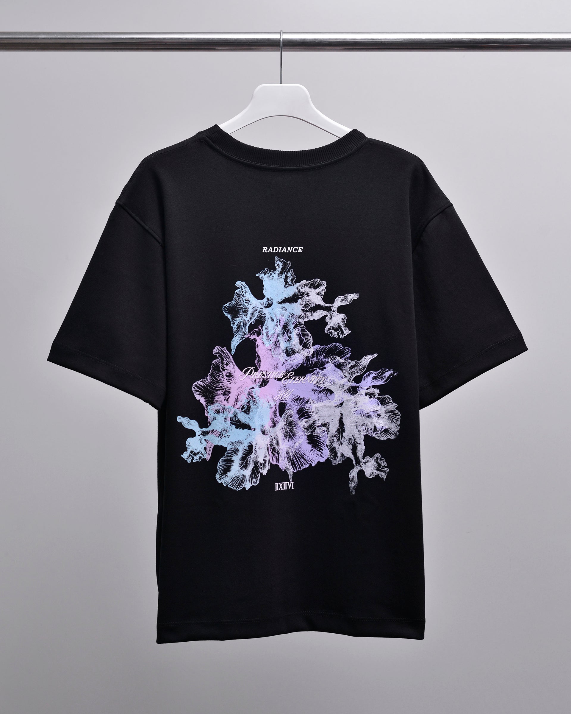 CAMISETA OVERSIZE RADIANCE NEGRO
