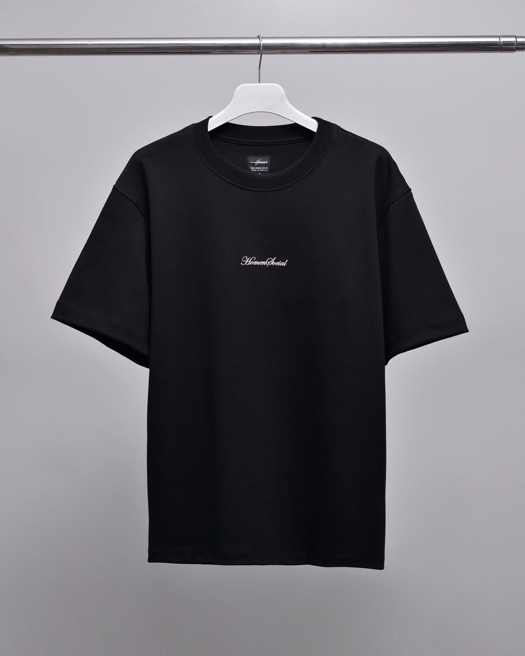 CAMISETA OVERSIZE RADIANCE NEGRO