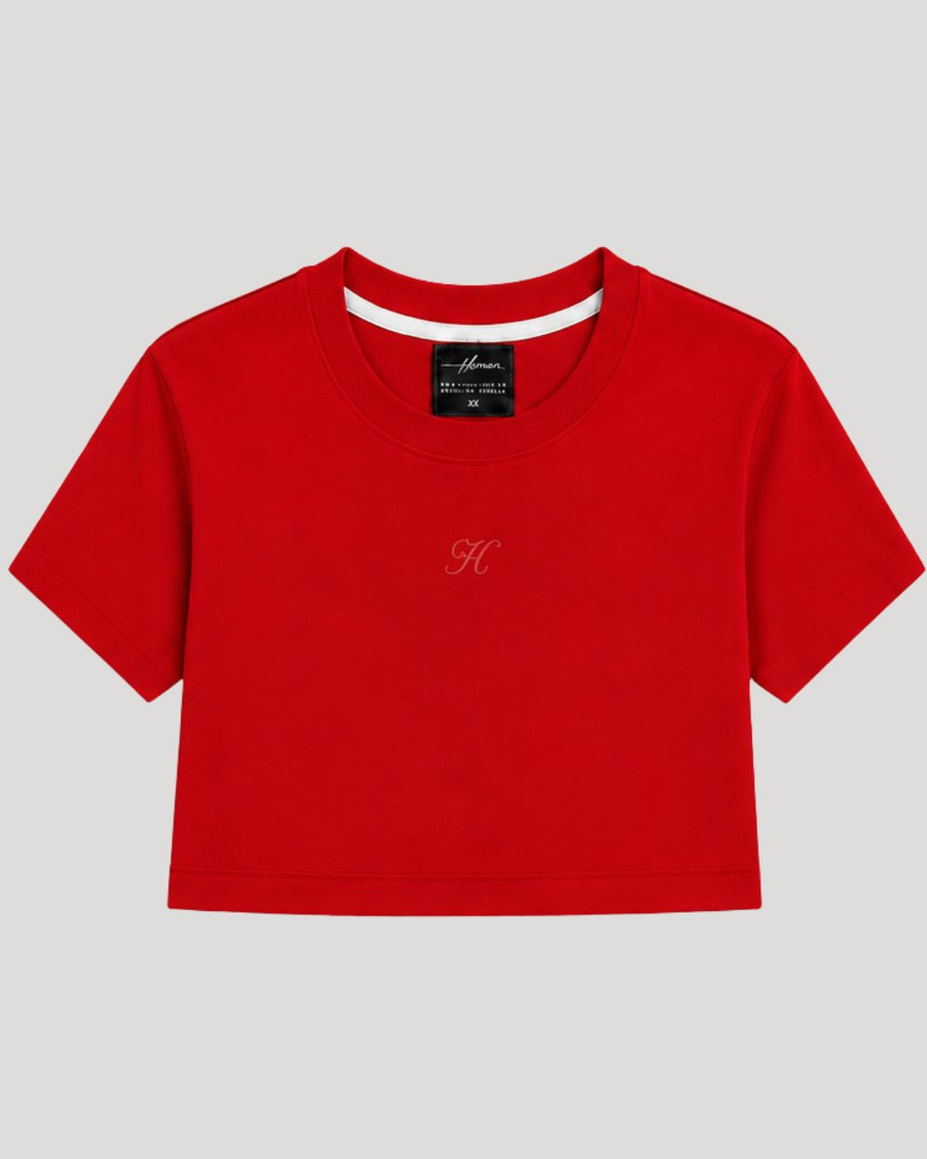 CROP TOP ROJO