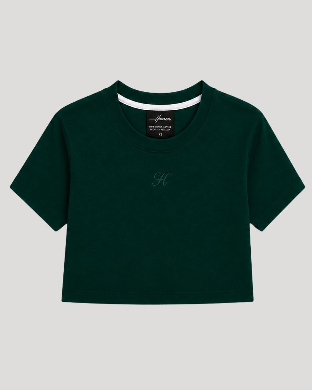 CROP TOP VERDE BOTELLA