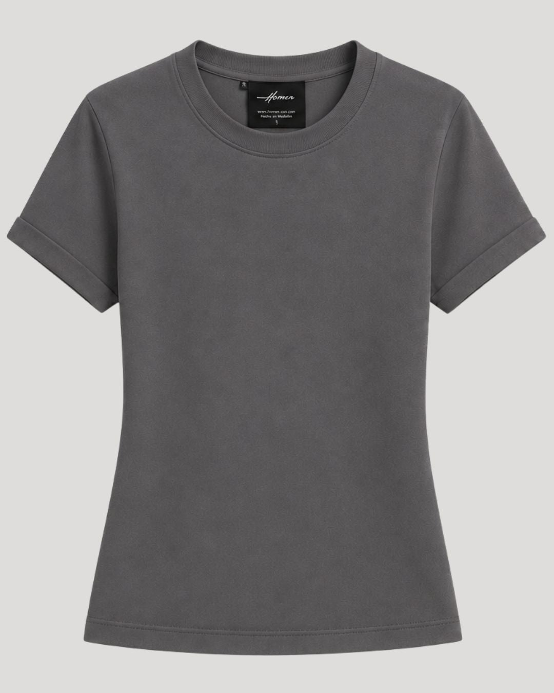 BASICA DAMA GRIS OSCURO