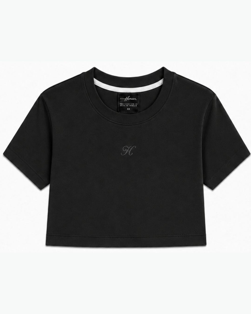 CROP TOP NEGRO