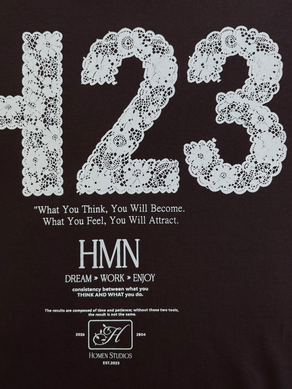 CAMISETA OVERSIZE H23 CHOCOLATE