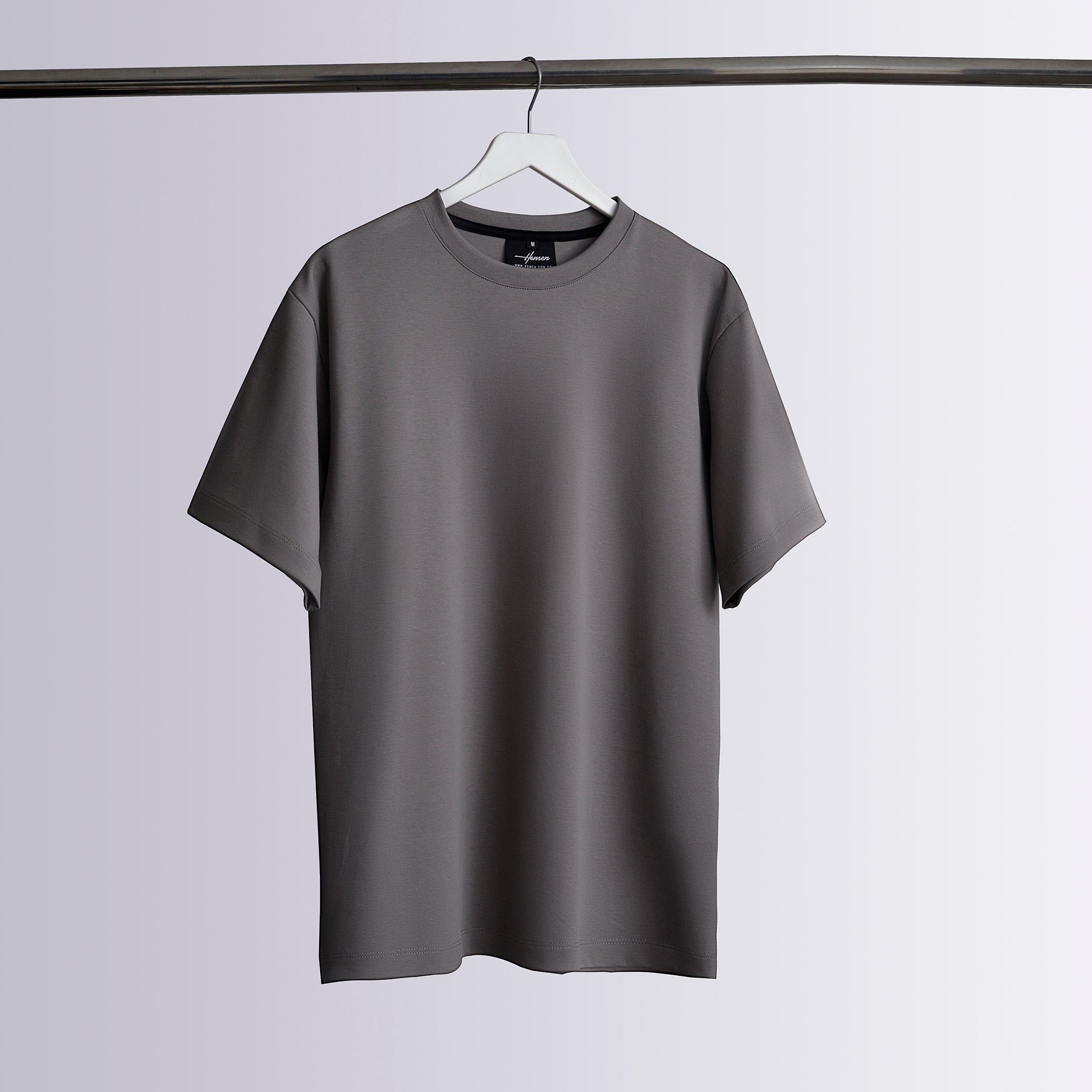 CAMISETA OVERSIZE ULTRA PREMIUM GRIS OSCURO